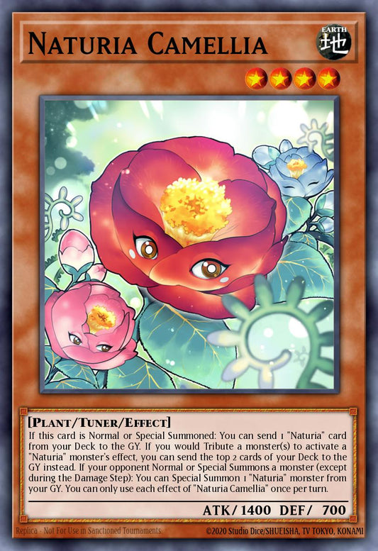 Naturia Camellia - MP23-EN171 Super Rare | Yu-Gi-Oh! Card