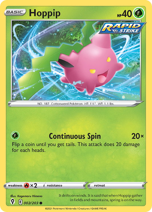 Hoppip 2/203 Common | Evolving Skies | Pokemon Card