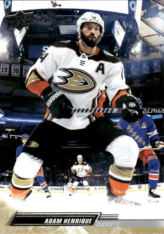 Adam Henrique #3 Anaheim Ducks | 2022-23 Upper Deck | NHL Trading Card