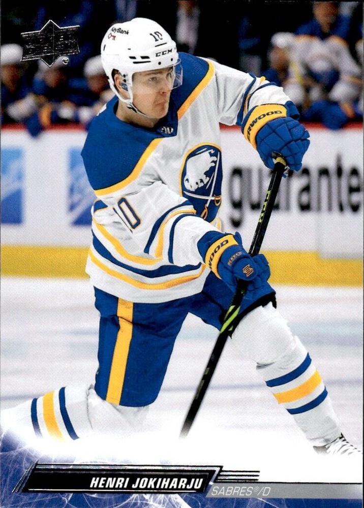 Henri Jokiharju #19 Buffalo Sabres | 2022-23 Upper Deck | NHL Trading Card