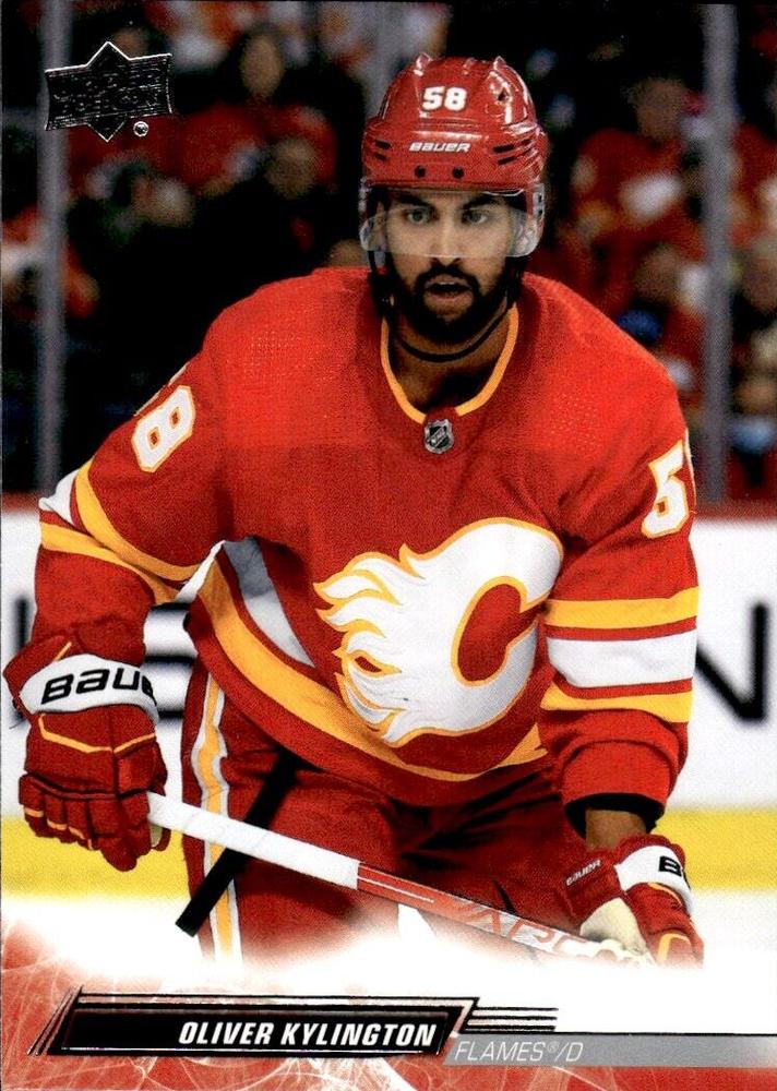 Oliver Kylington #27 Calgary Flames | 2022-23 Upper Deck | NHL Trading Card