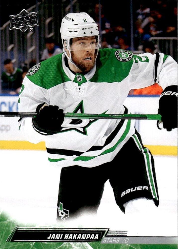 Jani Hakanpaa #59 Dallas Stars | 2022-23 Upper Deck | NHL Trading Card