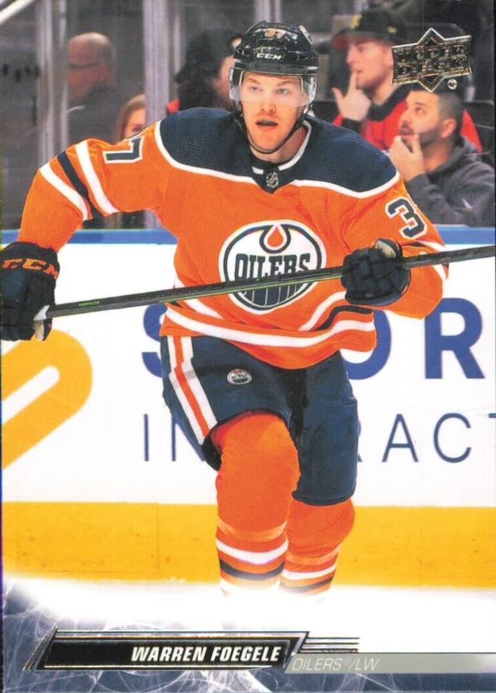 Warren Foegele #69 Edmonton Oilers | 2022-23 Upper Deck | NHL Trading Card