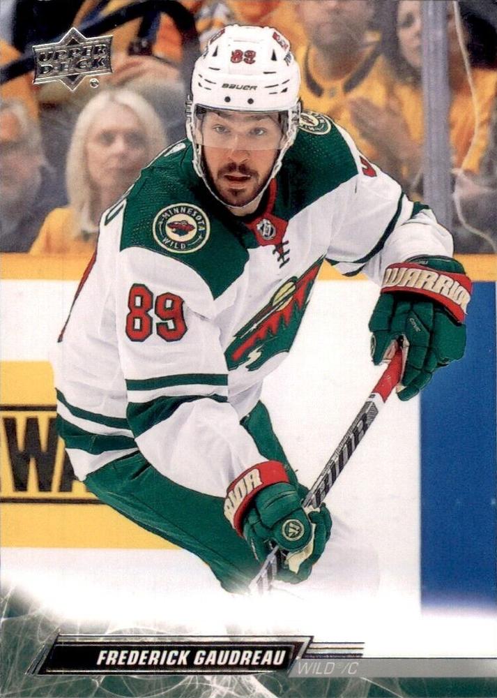 Frederick Gaudreau #89 Minnesota Wild | 2022-23 Upper Deck | NHL Trading Card