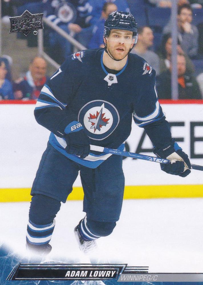 Adam Lowry #448 Winnipeg Jets | 2022-23 Upper Deck | NHL Trading Card