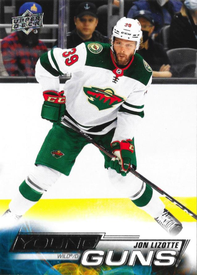 Jon Lizotte 
YG, RC #488 Minnesota Wild | 2022-23 Upper Deck | NHL Trading Card