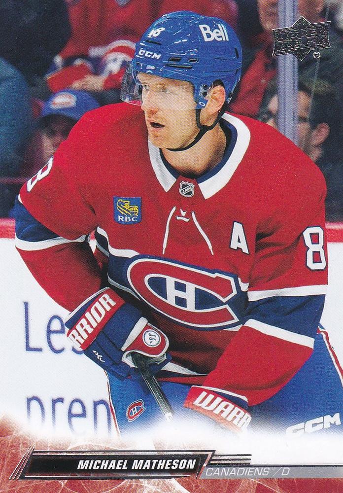 Michael Matheson #576 Montreal Canadiens | 2022-23 Upper Deck | NHL Trading Card