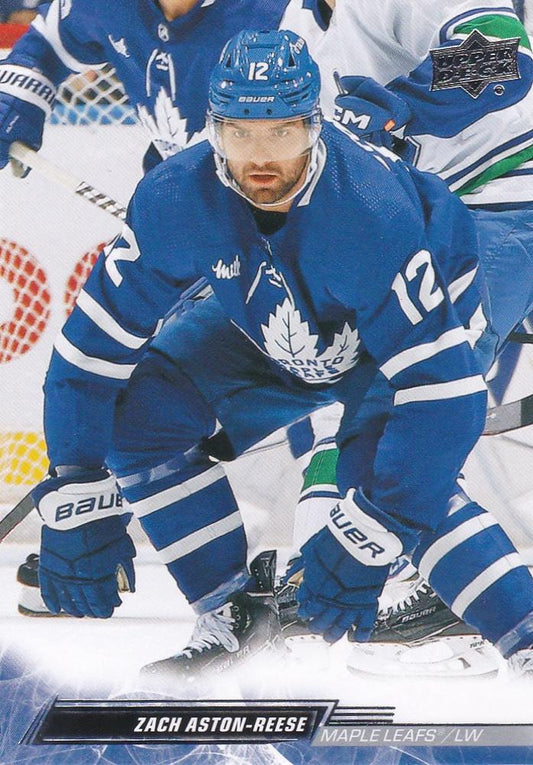 Zach Aston-Reese #631 Toronto Maple Leafs | 2022-23 Upper Deck | NHL Card