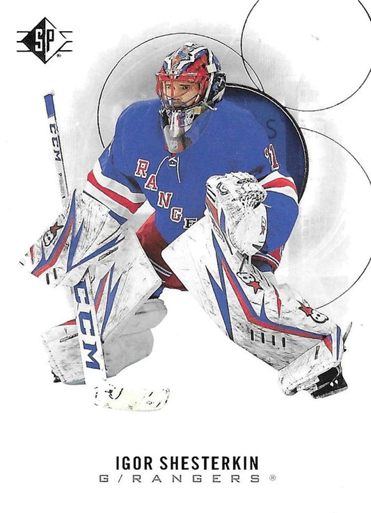 Igor Shesterkin #9 New York Rangers | 2020-21 SP | NHL Trading Card