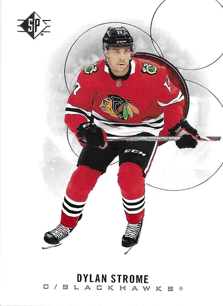 Dylan Strome #15 Chicago Blackhawks | 2020-21 SP | NHL Trading Card