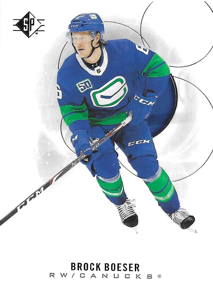 Brock Boeser #16 Vancouver Canucks | 2020-21 SP | NHL Trading Card