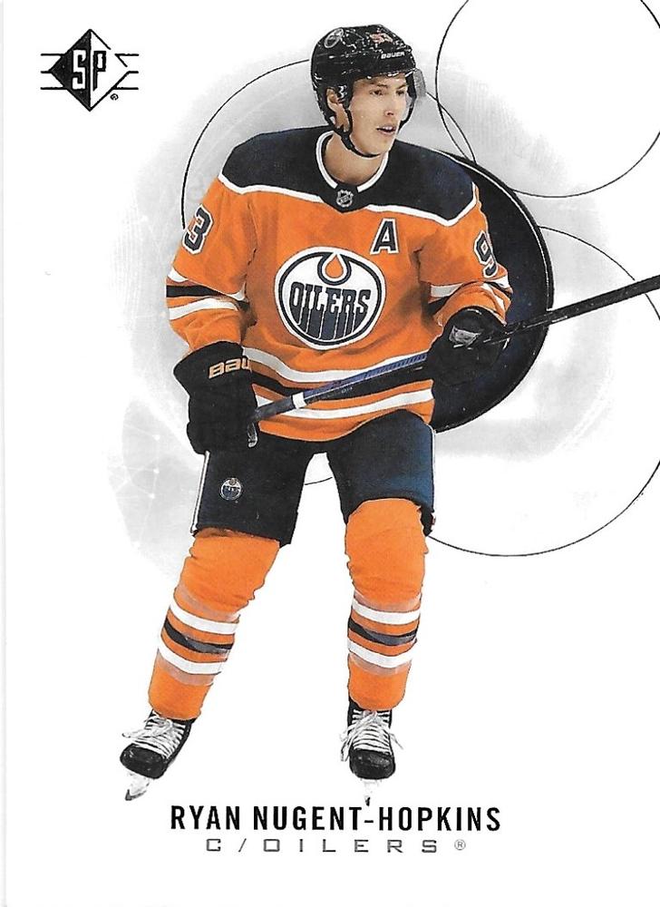 Ryan Nugent-Hopkins #19 Edmonton Oilers | 2020-21 SP | NHL Trading Card