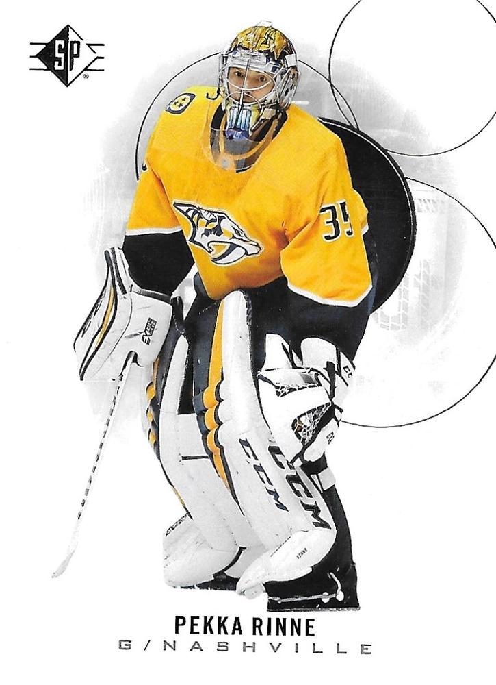 Pekka Rinne #21 Nashville Predators | 2020-21 SP | NHL Trading Card