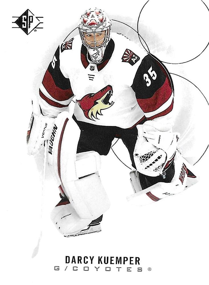 Darcy Kuemper #27 Arizona Coyotes | 2020-21 SP | NHL Trading Card