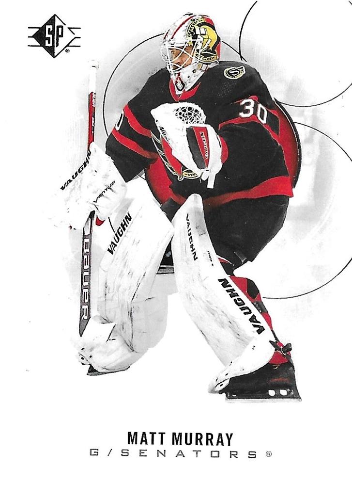 Matt Murray #32 Ottawa Senators | 2020-21 SP | NHL Trading Card