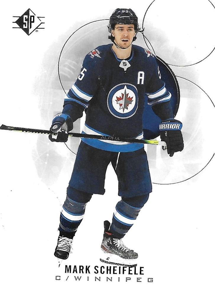 Mark Scheifele #37 Winnipeg Jets | 2020-21 SP | NHL Trading Card