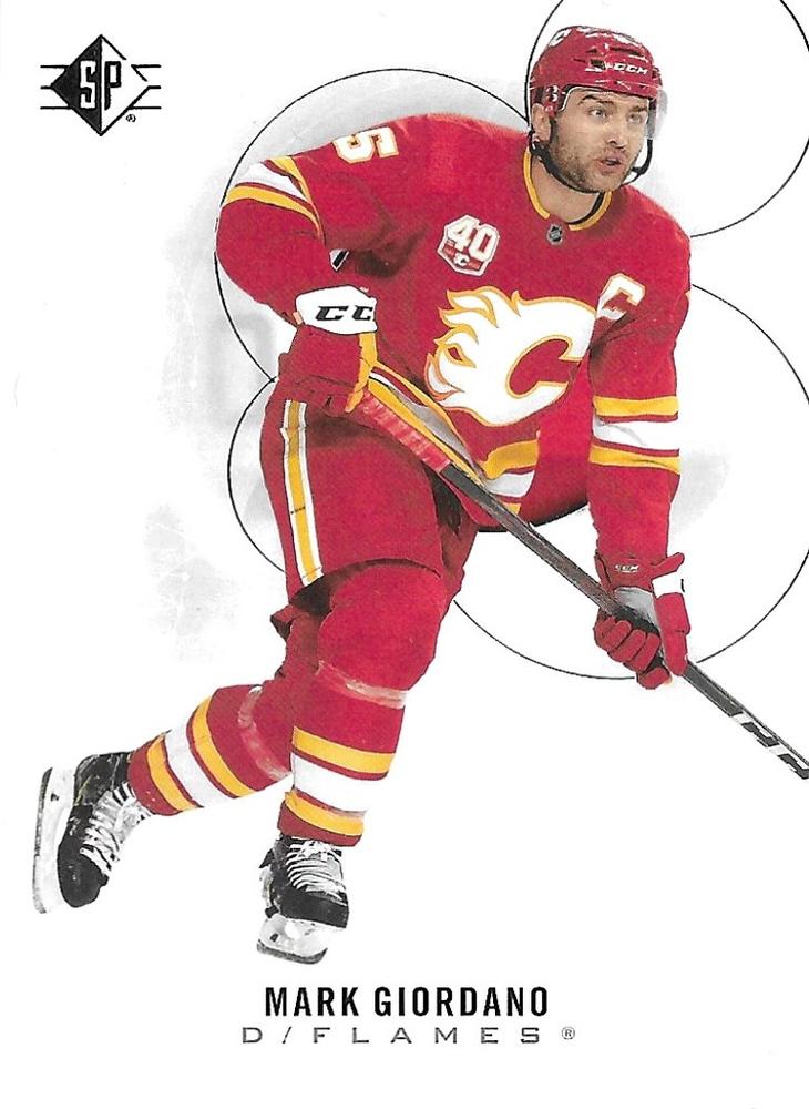 Mark Giordano #42 Calgary Flames | 2020-21 SP | NHL Trading Card