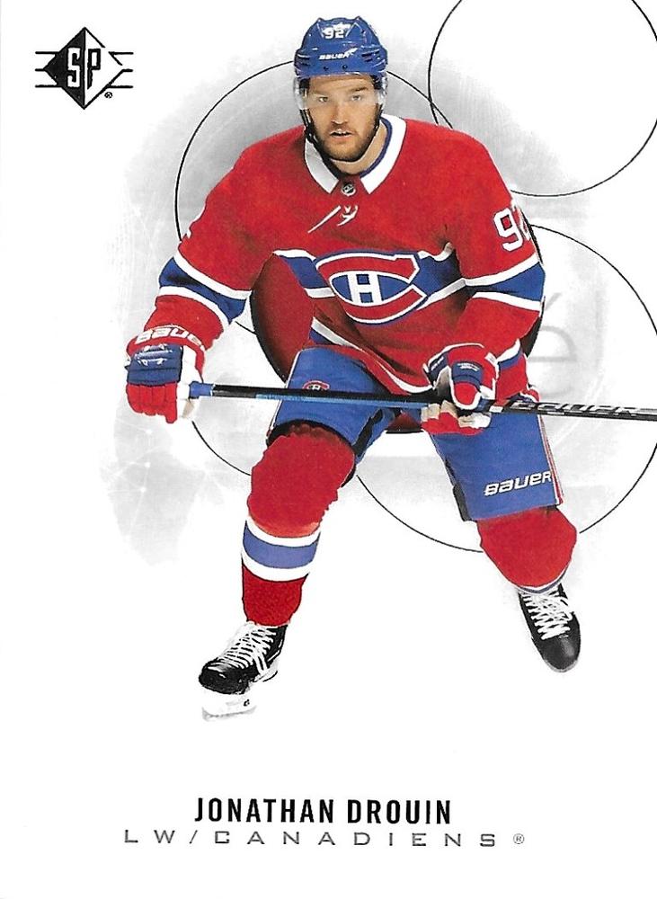 Jonathan Drouin #44 Montreal Canadiens | 2020-21 SP | NHL Trading Card