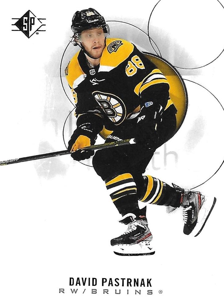 David Pastrnak #50 Boston Bruins | 2020-21 SP | NHL Trading Card