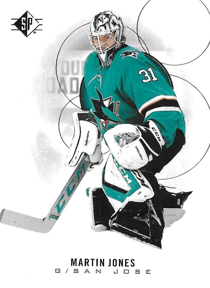 Martin Jones #51 San Jose Sharks | 2020-21 SP | NHL Trading Card