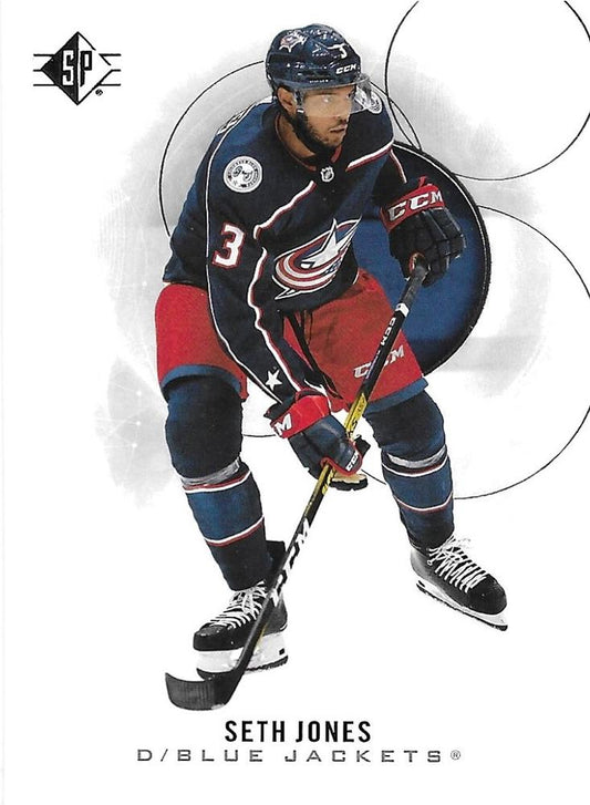 Seth Jones #52 Columbus Blue Jackets | 2020-21 SP | NHL Trading Card