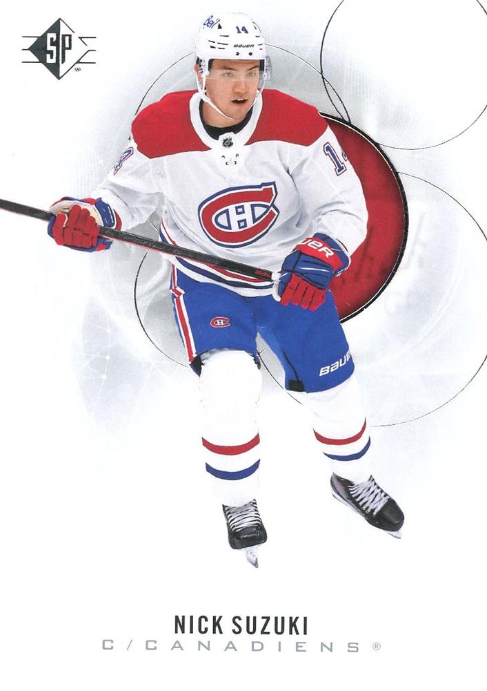 Nick Suzuki #54 Montreal Canadiens | 2020-21 SP | NHL Trading Card