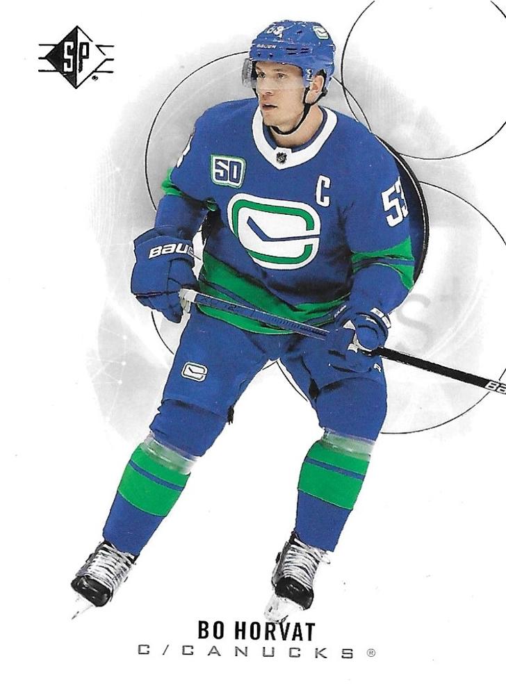 Bo Horvat #66 Vancouver Canucks | 2020-21 SP | NHL Trading Card