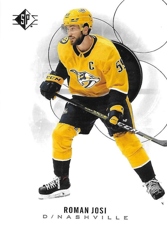 Roman Josi #72 Nashville Predators | 2020-21 SP | NHL Trading Card