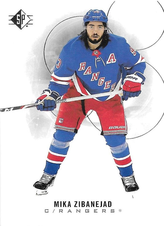 Mika Zibanejad #87 New York Rangers | 2020-21 SP | NHL Trading Card