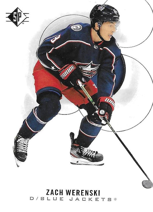 Zach Werenski #88 Columbus Blue Jackets | 2020-21 SP | NHL Trading Card