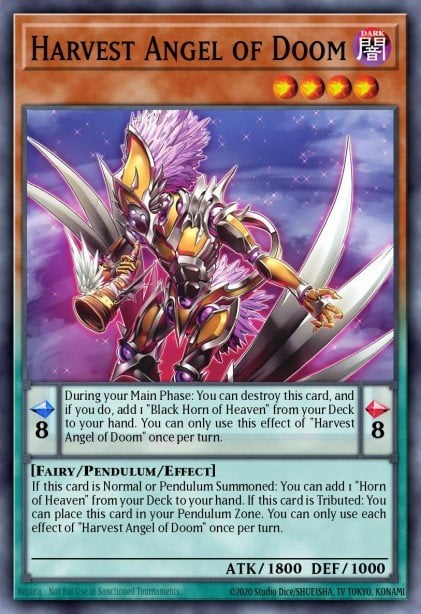 Harvest Angel of Doom - CYAC-EN026 Super Rare | Yu-Gi-Oh! Card