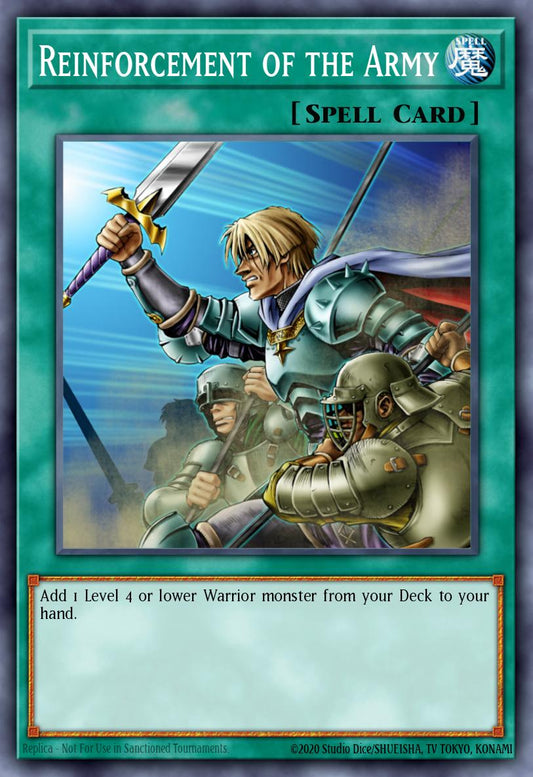 Reinforcement of the Army - KICO-EN051 Rare | Yu-Gi-Oh! Card