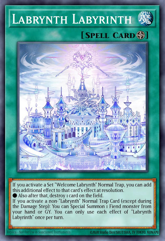 Labrynth Labyrinth - TAMA-EN021 Super Rare | Yu-Gi-Oh! Card