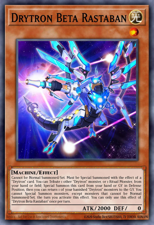 Drytron Beta Rastaban - GEIM-EN025 Rare | Yu-Gi-Oh! Card