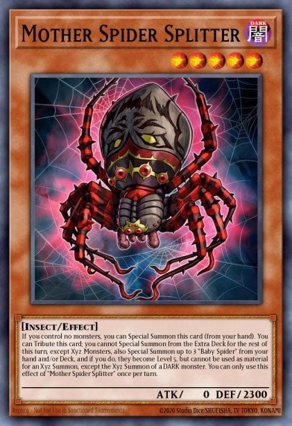 Mother Spider Splitter - BLMR-EN044 Ultra Rare | Yu-Gi-Oh! Card