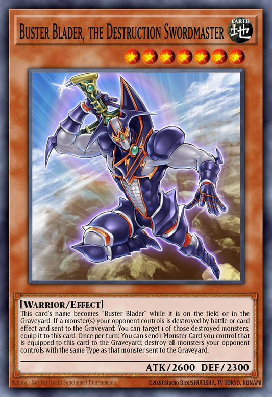 Buster Blader, the Destruction Swordmaster - MAGO-EN100 Rare | Yu-Gi-Oh! Card