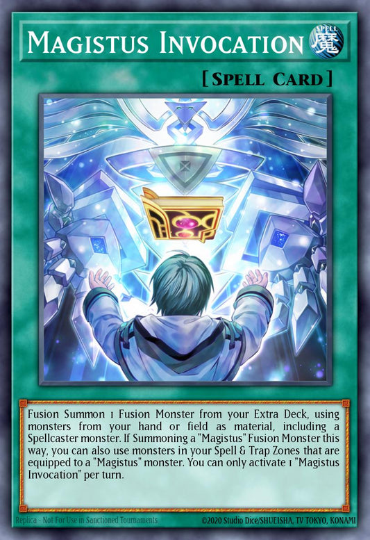 Magistus Invocation - GEIM-EN011 Rare | Yu-Gi-Oh! Card