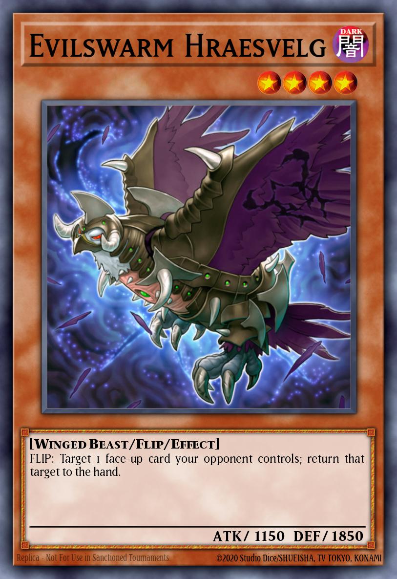 Evilswarm Hraesvelg - HA07-EN016 Super Rare | Yu-Gi-Oh! Card