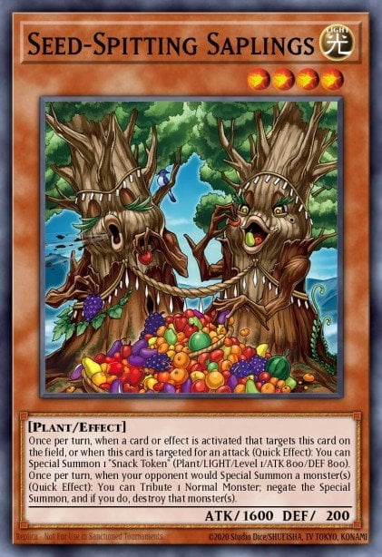 SeedSpitting Saplings - AGOV-EN022 Super Rare | Yu-Gi-Oh! Card