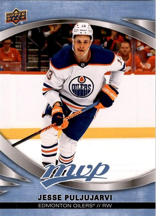 Jesse Puljujarvi #7 Edmonton Oilers | 2023-24 Upper Deck MVP | NHL Trading Card