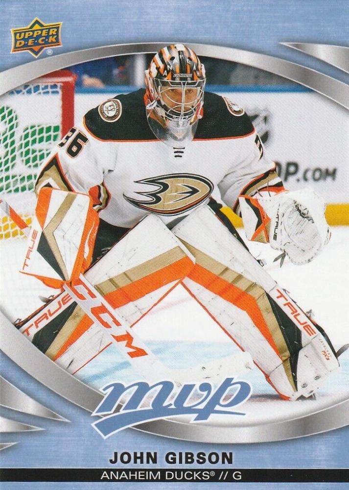 John Gibson #10 Anaheim Ducks | 2023-24 Upper Deck MVP | NHL Trading Card