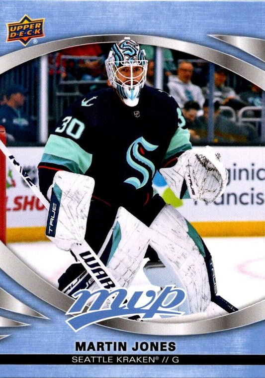 Martin Jones #48 Seattle Kraken | 2023-24 Upper Deck MVP | NHL Trading Card