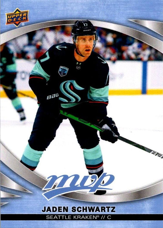 Jaden Schwartz #55 Seattle Kraken | 2023-24 Upper Deck MVP | NHL Trading Card