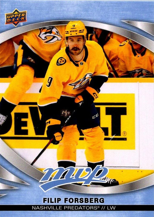 Filip Forsberg #56 Nashville Predators | 2023-24 Upper Deck MVP | NHL Card