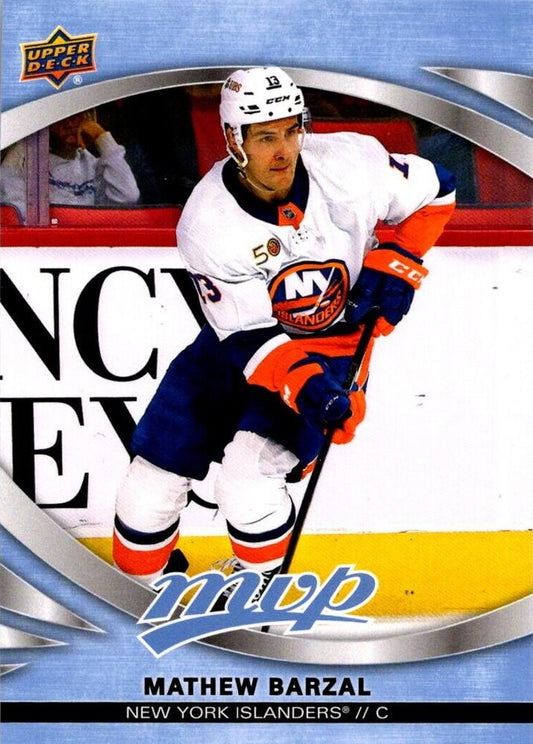 Mathew Barzal #58 New York Islanders | 2023-24 Upper Deck MVP | NHL Trading Card