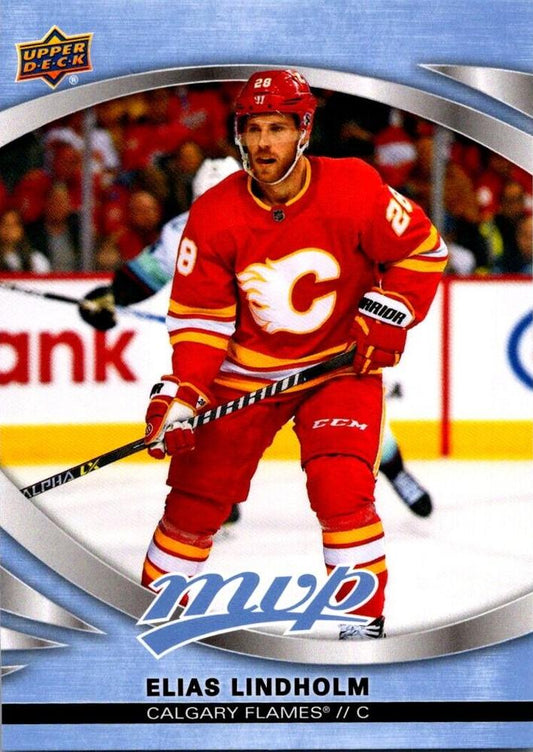 Elias Lindholm #83 Calgary Flames | 2023-24 Upper Deck MVP | NHL Trading Card