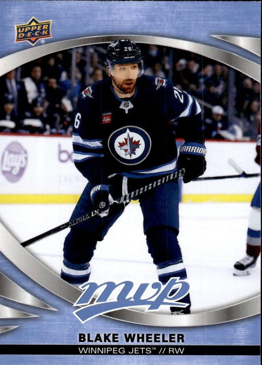 Blake Wheeler #131 Winnipeg Jets | 2023-24 Upper Deck MVP | NHL Trading Card