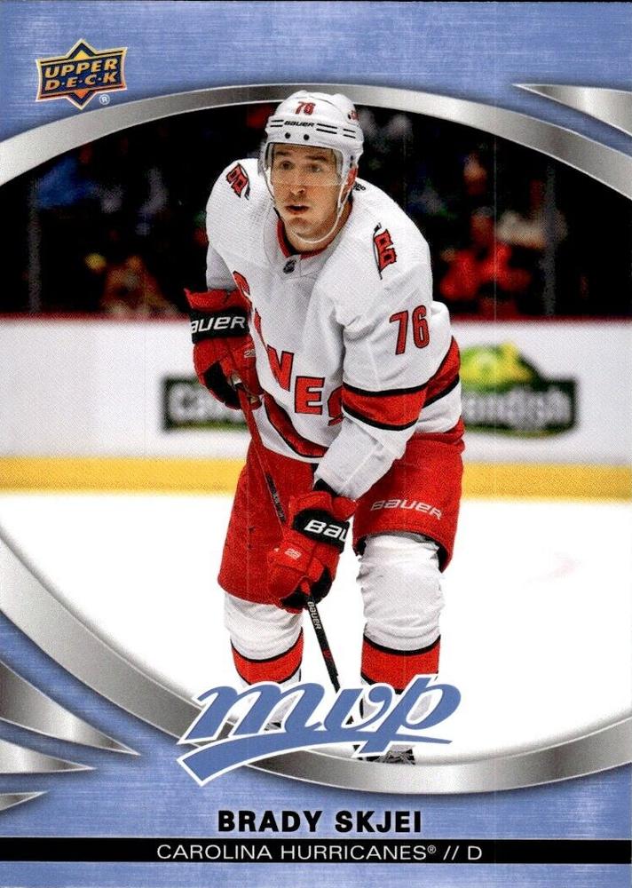 Brady Skjei #133 Carolina Hurricanes | 2023-24 Upper Deck MVP | NHL Trading Card