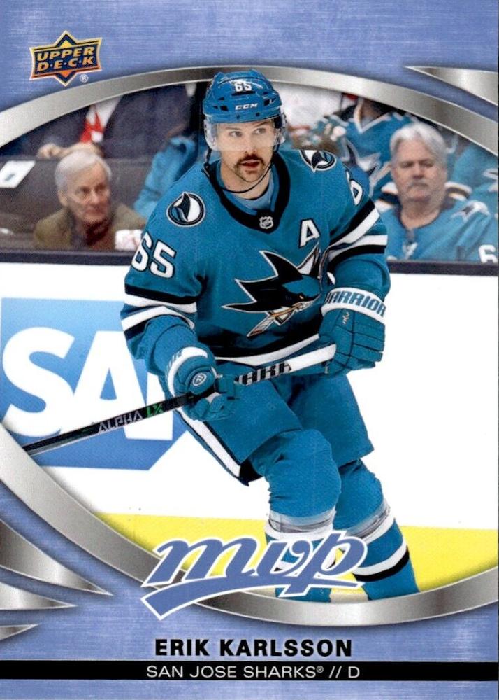 Erik Karlsson #162 San Jose Sharks | 2023-24 Upper Deck MVP | NHL Trading Card