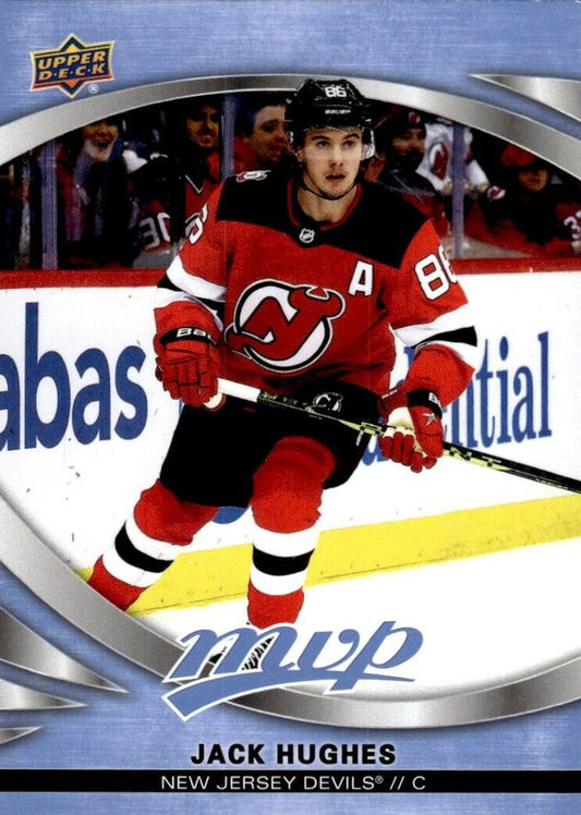 Jack Hughes #176 New Jersey Devils | 2023-24 Upper Deck MVP | NHL Trading Card